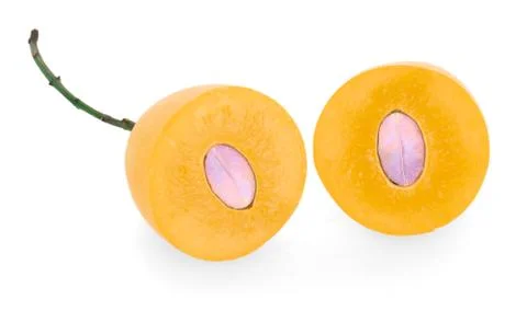 Bouea On a white background Stock Photos