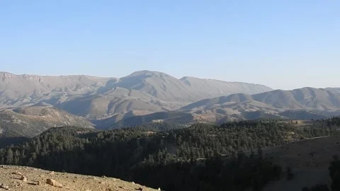 Bouiblane mountains Stock Footage 165089874