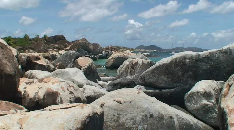 Boulder Beach Stock Footage 486251