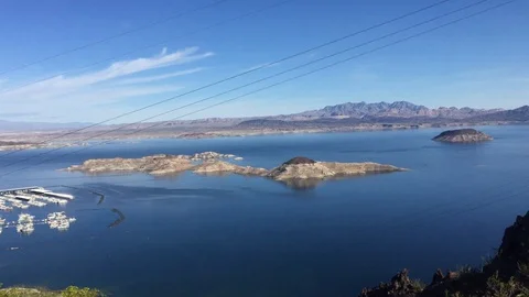 Boulder City Lake Stock Footage 129054031