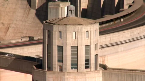 Boulder Dam Hoover Dam Stock-Footage 45092042