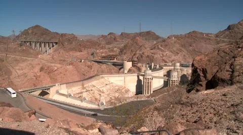 Boulder Dam Hoover Dam Stock Footage 45093469