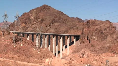 Boulder Dam Hoover Dam Stock Footage 45095043