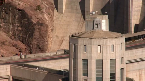 Boulder Dam Hoover Dam Stock Footage 45096555