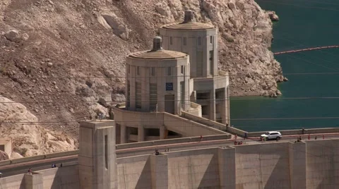 Boulder Dam Hoover Dam Video stock 45573497