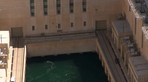Boulder Dam Hoover Dam Video stock 45573582