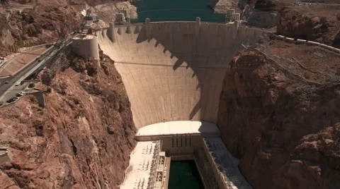 Boulder Dam Hoover Dam Stock Footage 45573616