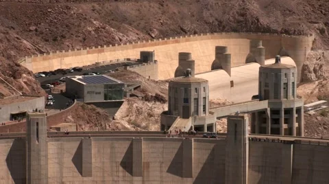Boulder Dam Hoover Dam Stock Footage 45573742