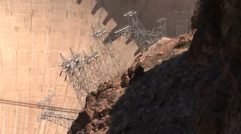 Boulder Dam Hoover Dam Video stock 45573776