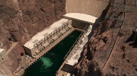 Boulder Dam Hoover Dam Stock Footage 45573982