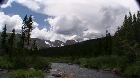 Boulder mtn tlapse 15 Stock Footage 768795