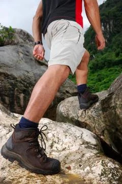 Bouldering Stock Photos