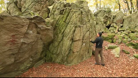 Bouldern 4 _1 库存影片 11383915