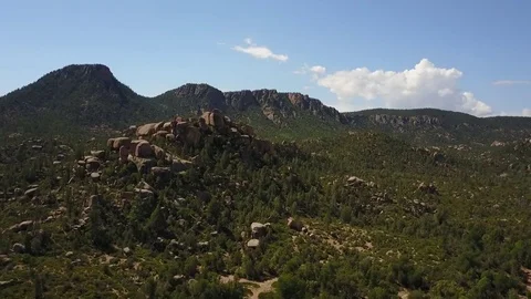 Boulders in the Valley Stock Footage 80044262
