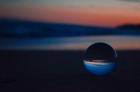 Boule sunset Stock-Fotos