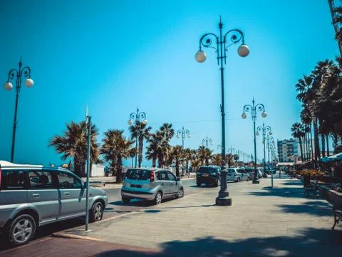 Boulevard, Cyprus Stock Photos