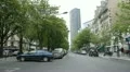 Boulevard de Vaugirard and Tour Montparnasse. HD Footage