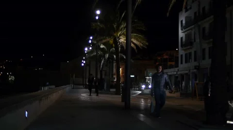 Boulevard in Portugal Stock Footage 41806095