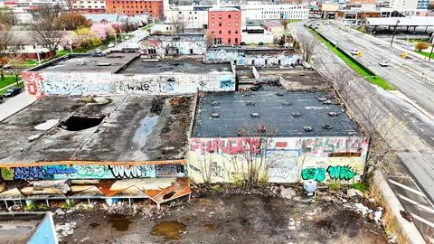 Boulevard - Syracuse, NY Stock-Fotos