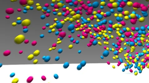 Bounce Ballz (HD) Video stock 7132974