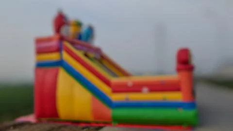 Bounce castle Stock Photos