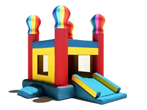 Bounce house Illustrazione stock