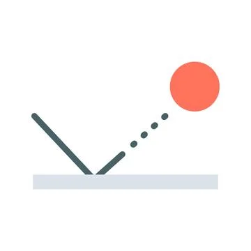 Bounce icon vector image. 스톡 일러스트