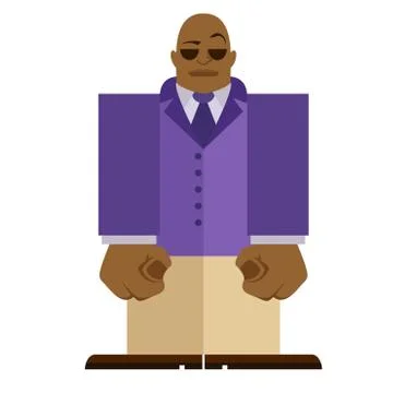 Bouncer Stock Illustration