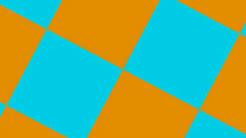 Bouncing Above Over Chequerboard Check Pattern Stock Footage 143891549