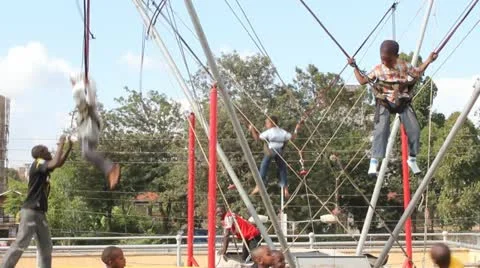 Bouncing Babies 2    (HD) Stock Footage 12973025