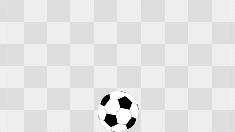 Bouncing ball. Ball jumps up and down. Video stock 272145639