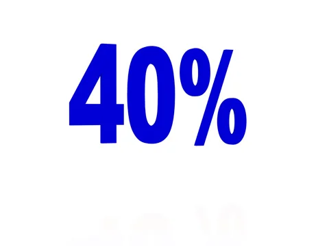 Bouncing Blue 40% Stock Footage 71318525