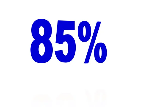 Bouncing Blue 85% Stock Footage 71828362