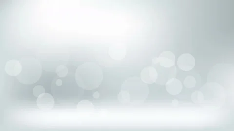 Bouncing bokeh transparent circles on the grey Stock-Footage 61097301