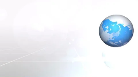 Bouncing Globe with Media Catálogo de After Effects