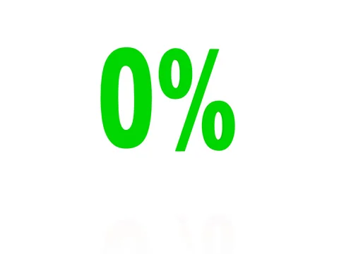 Bouncing Green 0% Stock Footage 71181731