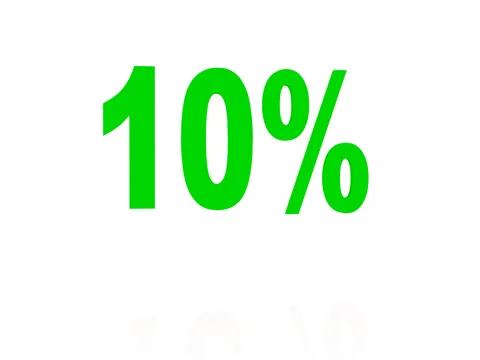 Bouncing Green 10% Stock Footage 71205148