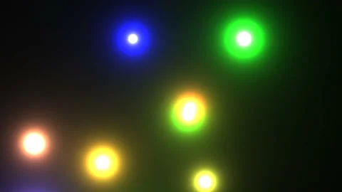 Bouncing Lights Glow Beetles Bugs Glowing Stock Footage 140916958