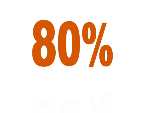 Bouncing Orange 80% Stock Footage 71679383