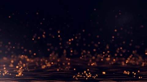 Bouncing Particle background Stock Footage 171725961