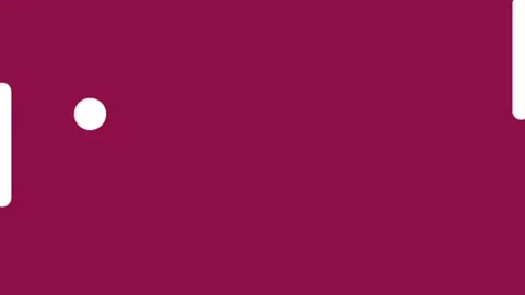 Bouncing ping pong video game on green screen 2D animation (Chroma key) Stock Footage 306989245