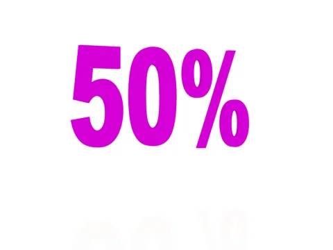 Bouncing Purple 50% Stock Footage 71455098