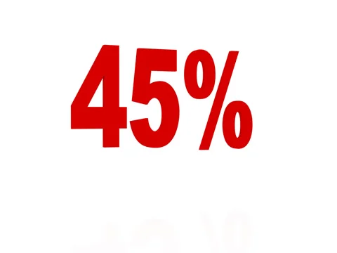 Bouncing Red 45% Stock Footage 71323256