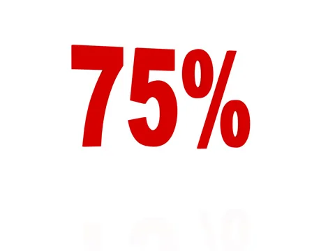 Bouncing Red 75% Stock Footage 71679473