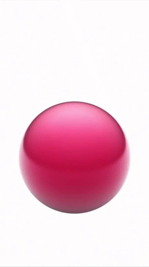 Bouncing red ball with vertical image and motion background Stock Footage 172922943