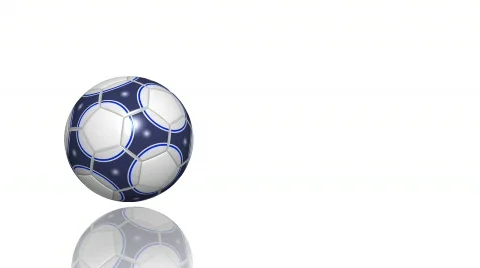 Bouncing soccer ball.  Alpha channel is included. Stock-Footage 751283