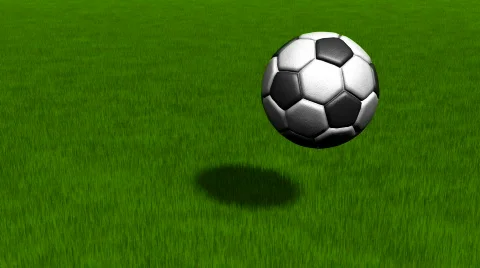 Bouncing Sockerball Slowmotion - CGI-HD 스톡 동영상 712765