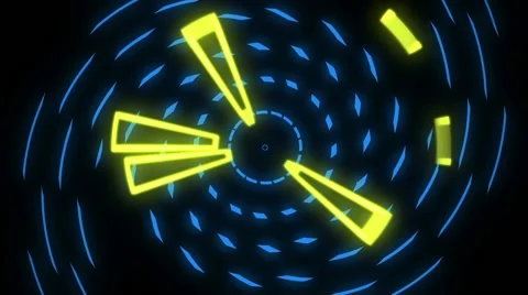 Bouncing squares Stock Footage 46360339