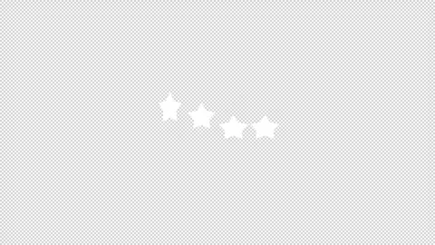 Bouncing Star Loading Animation Seamless Infinite Loop Video stock 330445147