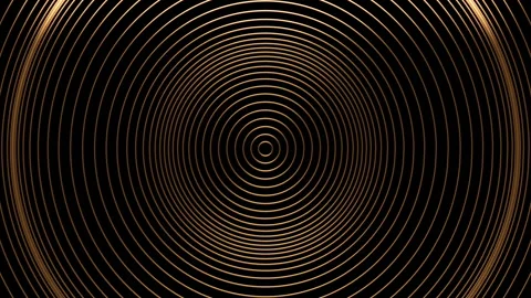 Bouncing wavy swirl line movement background. Copper, Orange motion pattern. Stock Footage 278299553